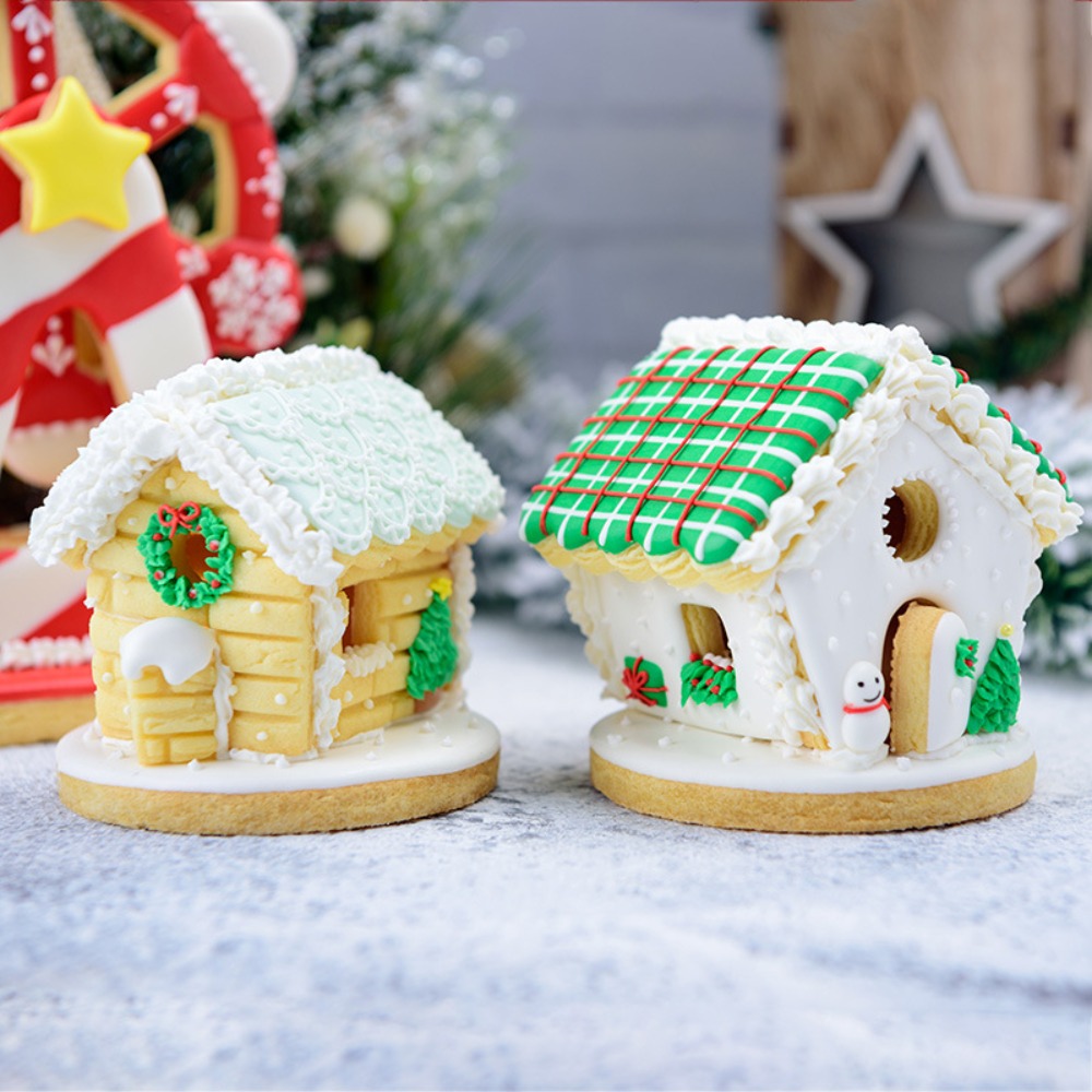 Home Fragrance Gingerbread - 6Pcs Mini Christmas Gingerbread House Cookie