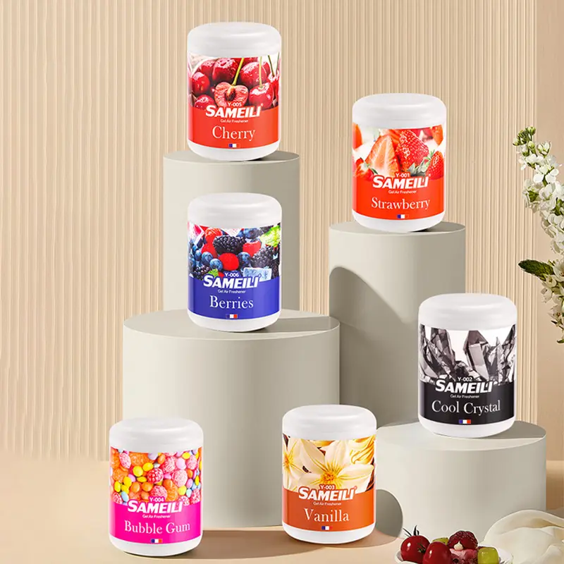 Home Fragrance Gel - Luxury Car Decorative Cup Holder with