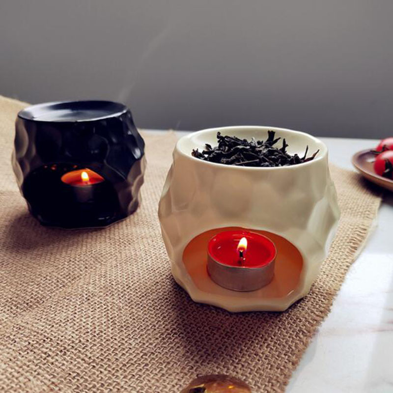 Home Fragrance Oil Burner - Retro Ceramic Aromatherapy Burner Essential Oil