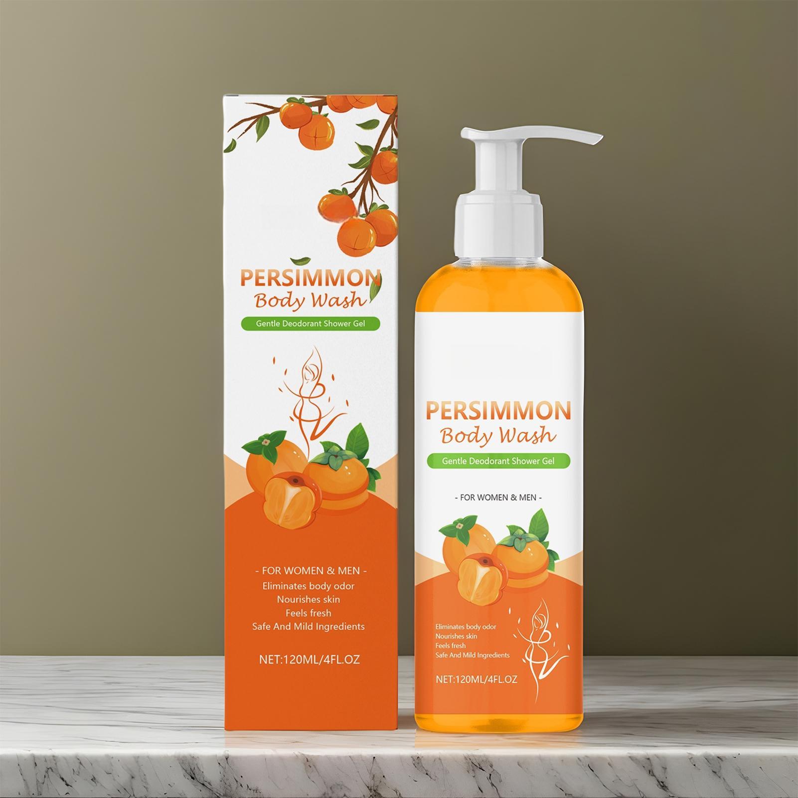 Home Fragrance Gel - 120ml Persimmon Body Wash Body Deodorizing