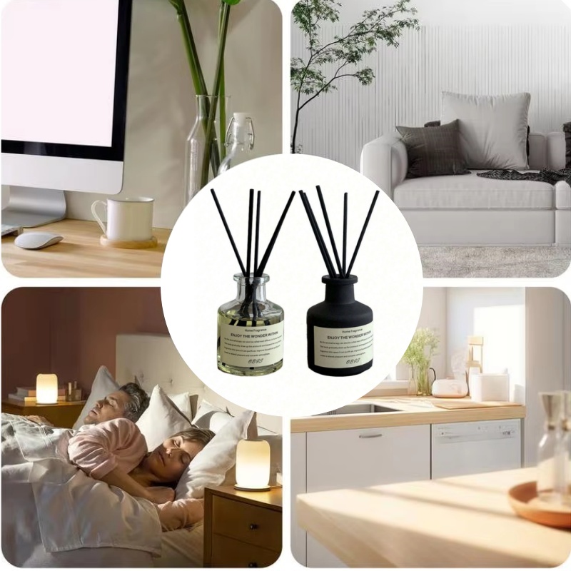 Home Fragrance Reeds - 50ml Flameless Home Fragrance Room Flameless