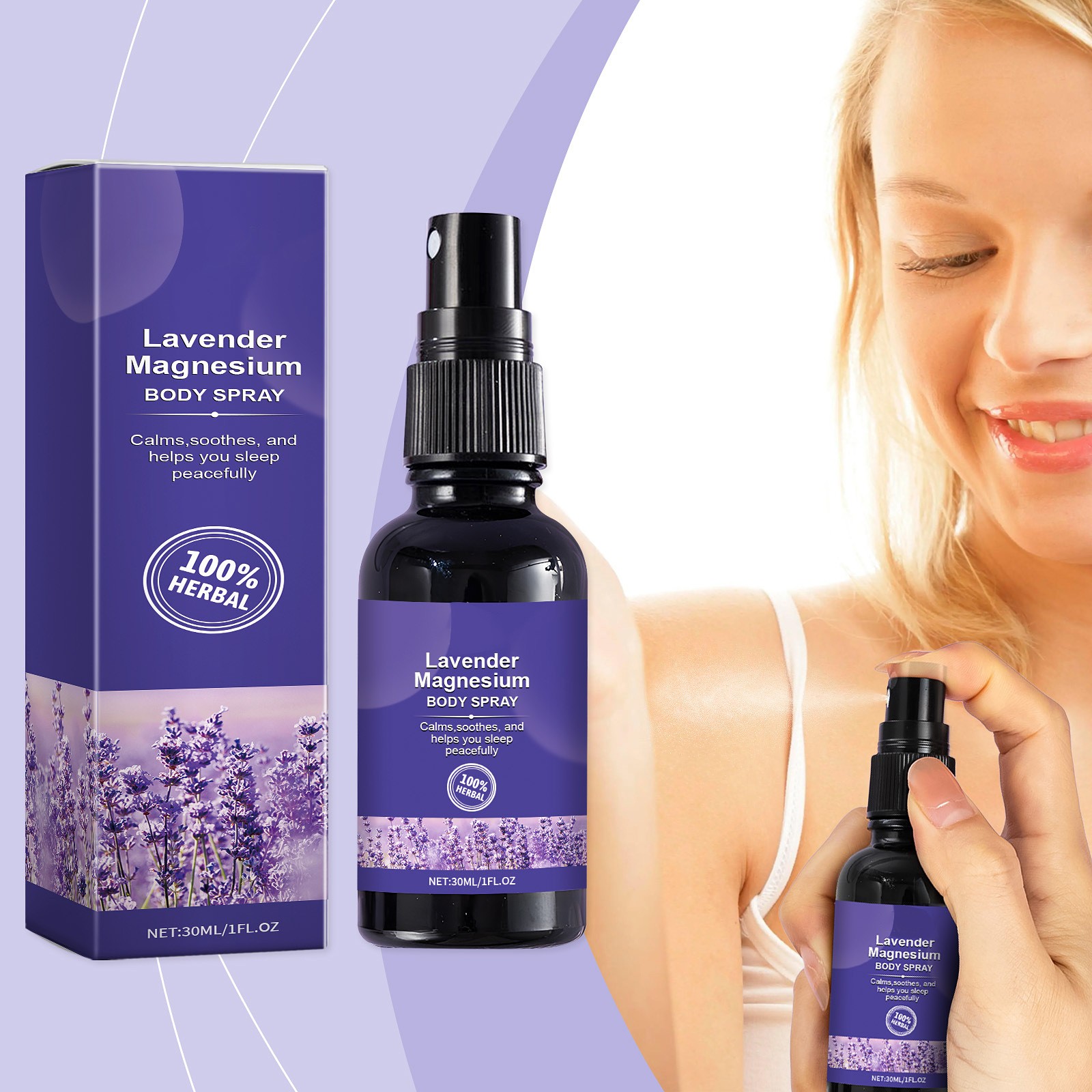 Lavender Pillow Spray - Lavender Sleep Spray 30ml Aromatherapy Sleep