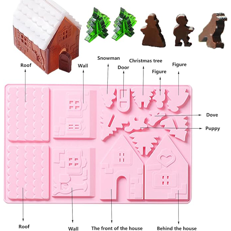 1PC Christmas House Building b - огляд і ціна Home Fragrance Gingerbread
