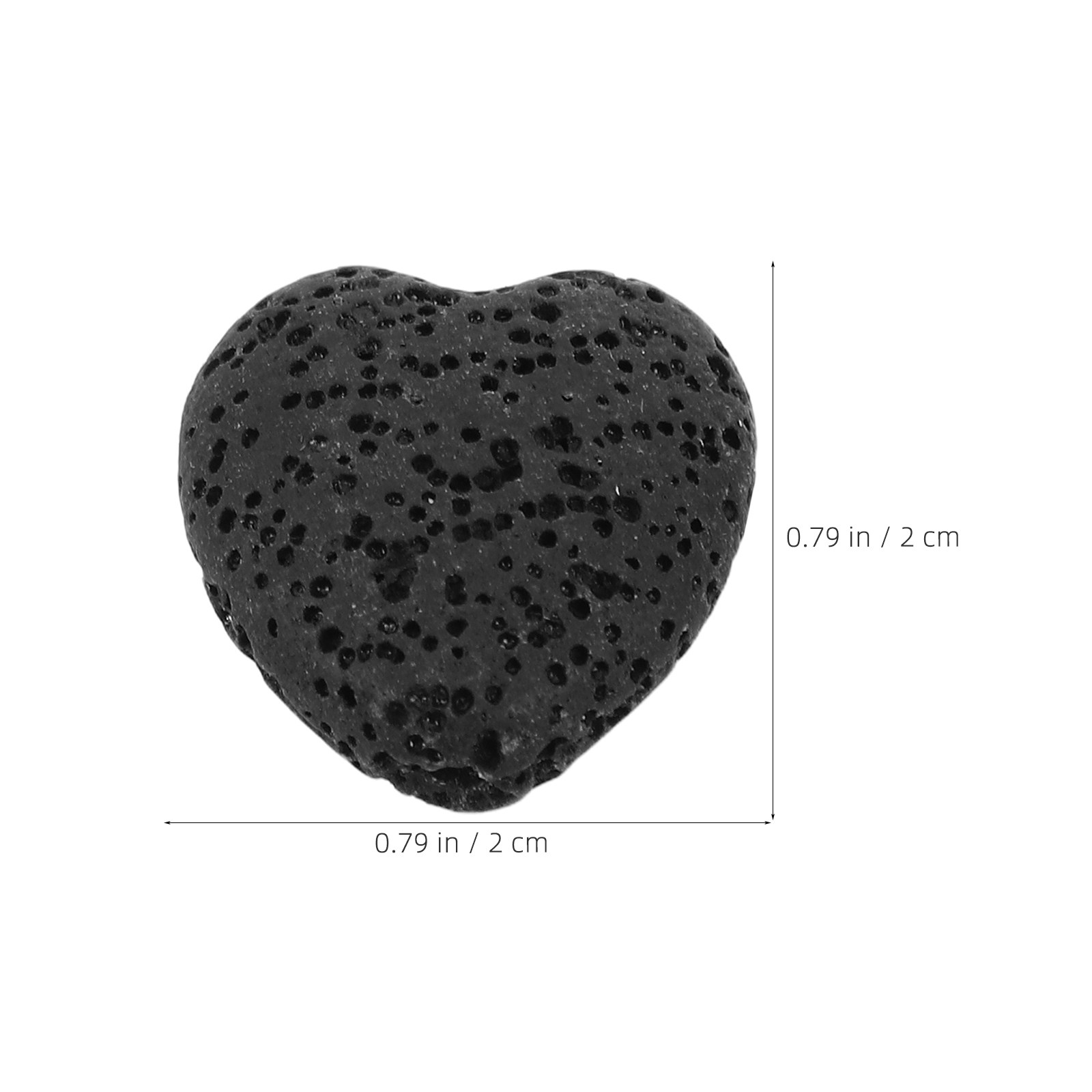 20Pcs Heart Volcanic Lava Rock - огляд і ціна Home Fragrance Usa