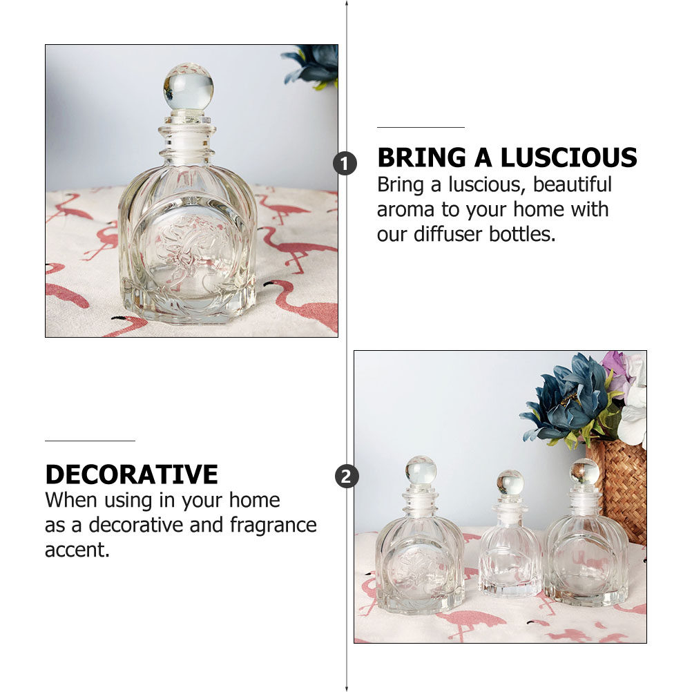 5Sets Fragrance Bottles Transp - огляд і ціна Home Fragrance Usa