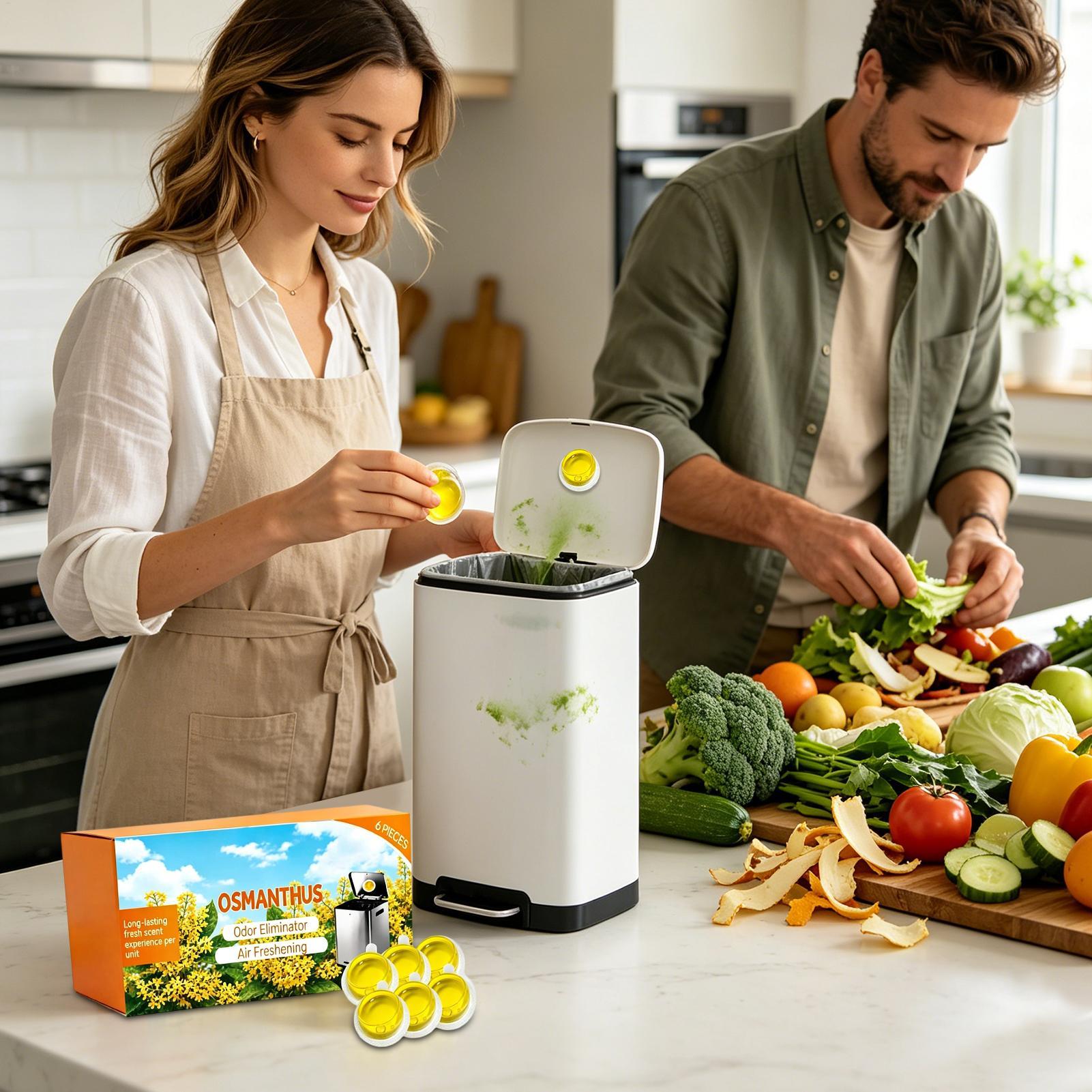 Garbage Can Freshener 6 Pieces - огляд і ціна Home Fragrance Gel