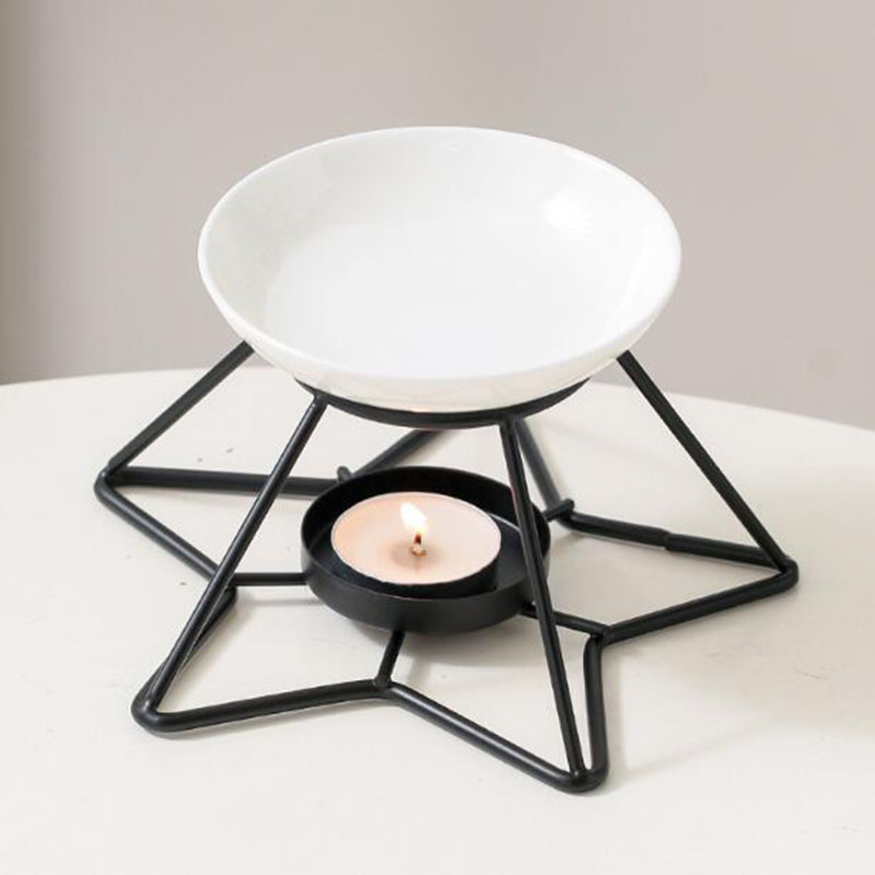 Metal Star Rack Ceramic Bowl A - огляд і ціна Home Fragrance Oil Burner