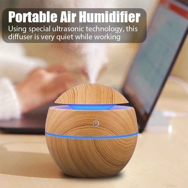 Home Wood Grain Air Humidifier - огляд і ціна Home Fragrance Mist