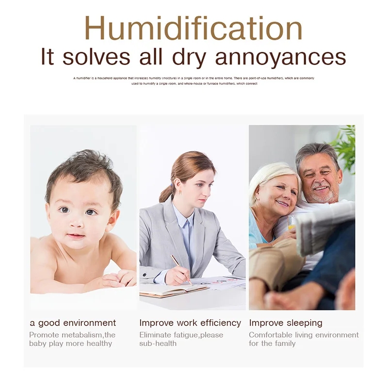 Home Wood Grain Air Humidifier - огляд і ціна Home Fragrance Mist