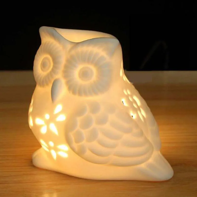 Porcelain Hollow Owl Aromather - огляд і ціна Home Fragrance Oil Burner