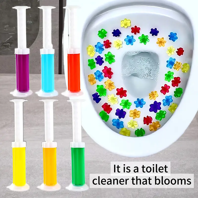 1/20pcs Flower Toilet Cleaner  - огляд і ціна Home Fragrance Gel