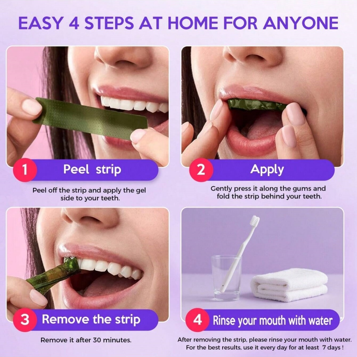 Deluxe Whitening Teeth Sticker - огляд і ціна Home Fragrance Gel