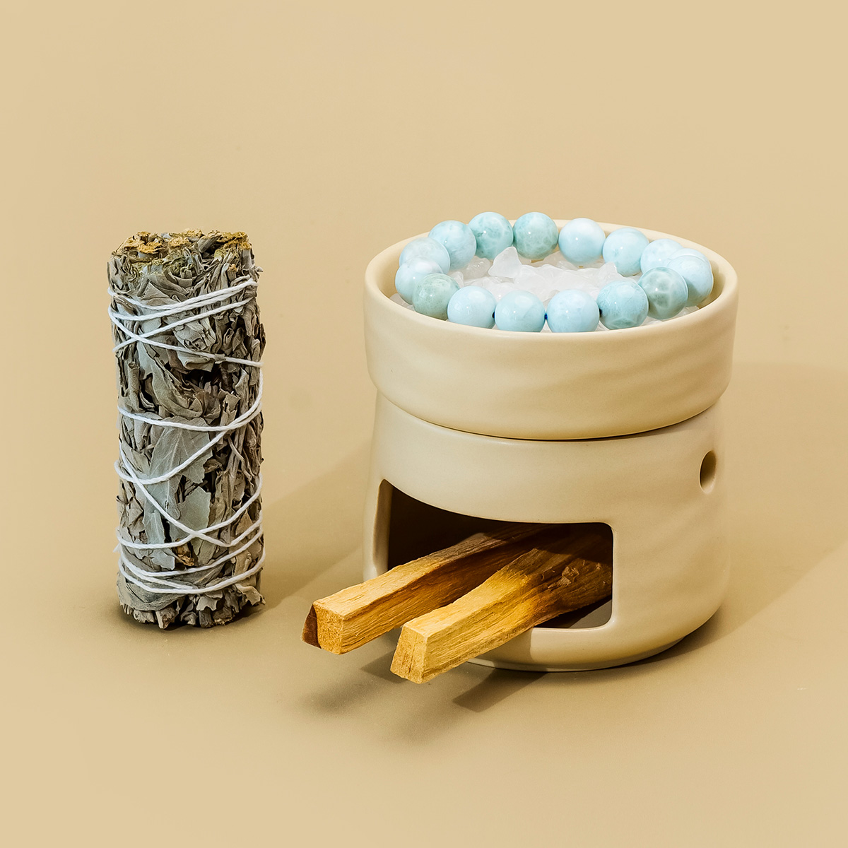 1set Natural Crystal Aroma Sto - огляд і ціна Home Fragrance Oil Burner