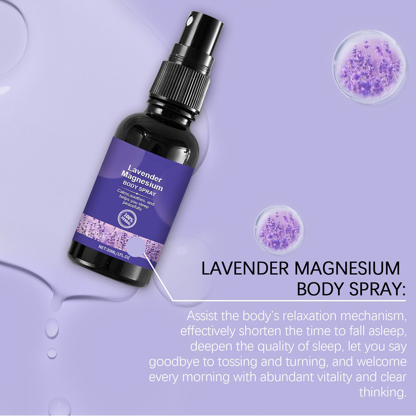 Lavender Sleep Spray 30ml Arom - огляд і ціна Lavender Pillow Spray