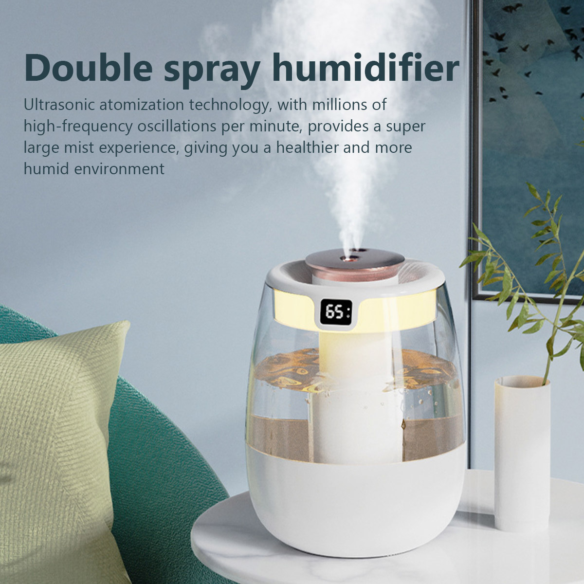 1.3L Air Humidifier Double Spr - огляд і ціна Home Fragrance Mist